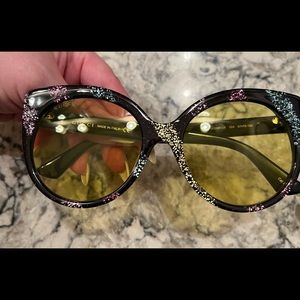 Gucci 57mm Cat Eye Sunglasses